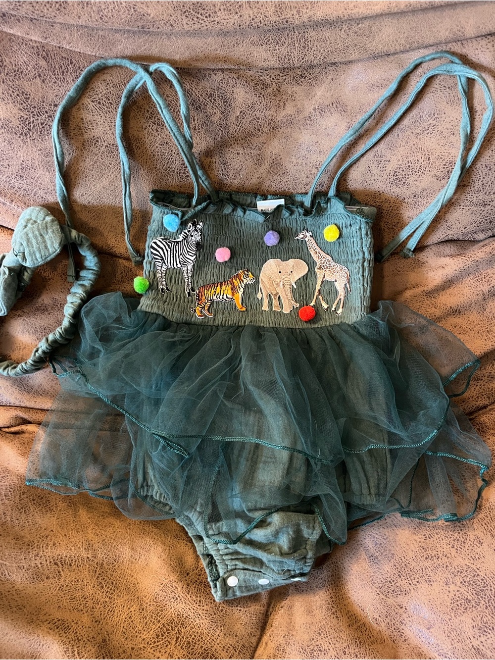 Two Wild Safari Birthday dress.